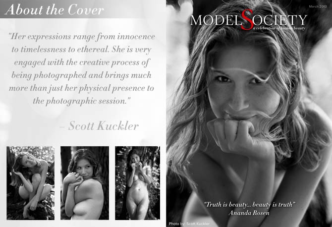 Nude Art model Ananda Rosen and Photographer Scott Kuckler 